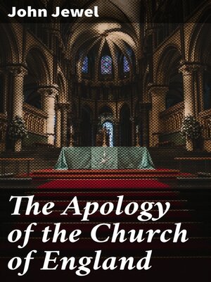 cover image of The Apology of the Church of England